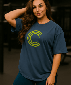 Camiseta corpo dez feminina over size 2
