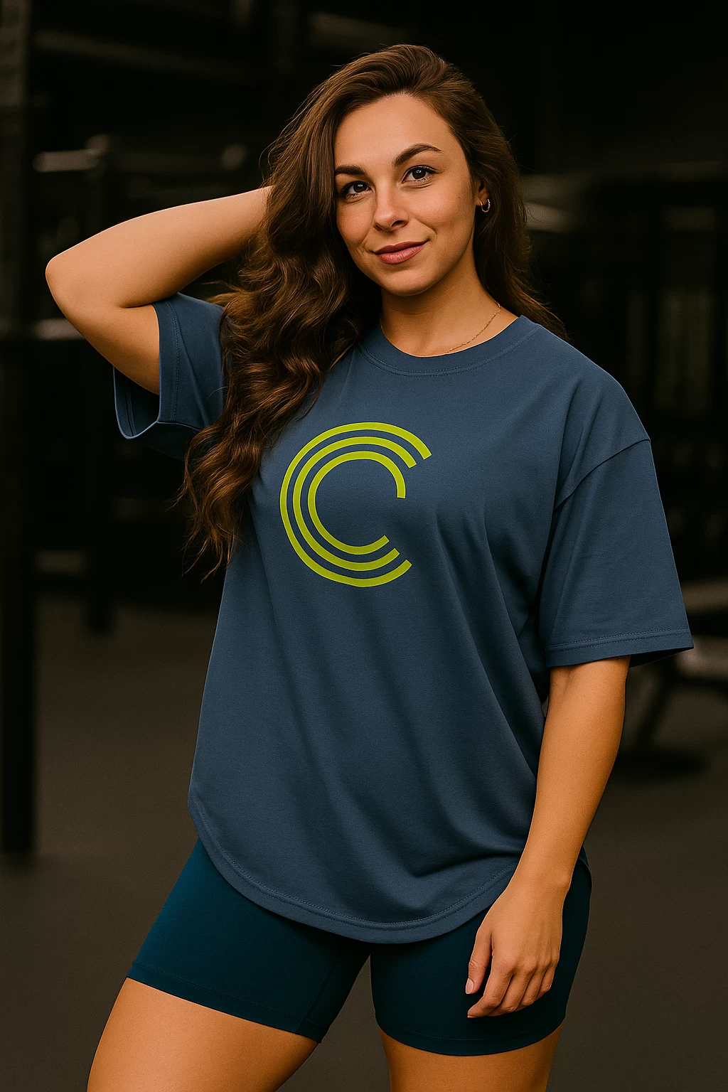 Camiseta corpo dez feminina over size 2