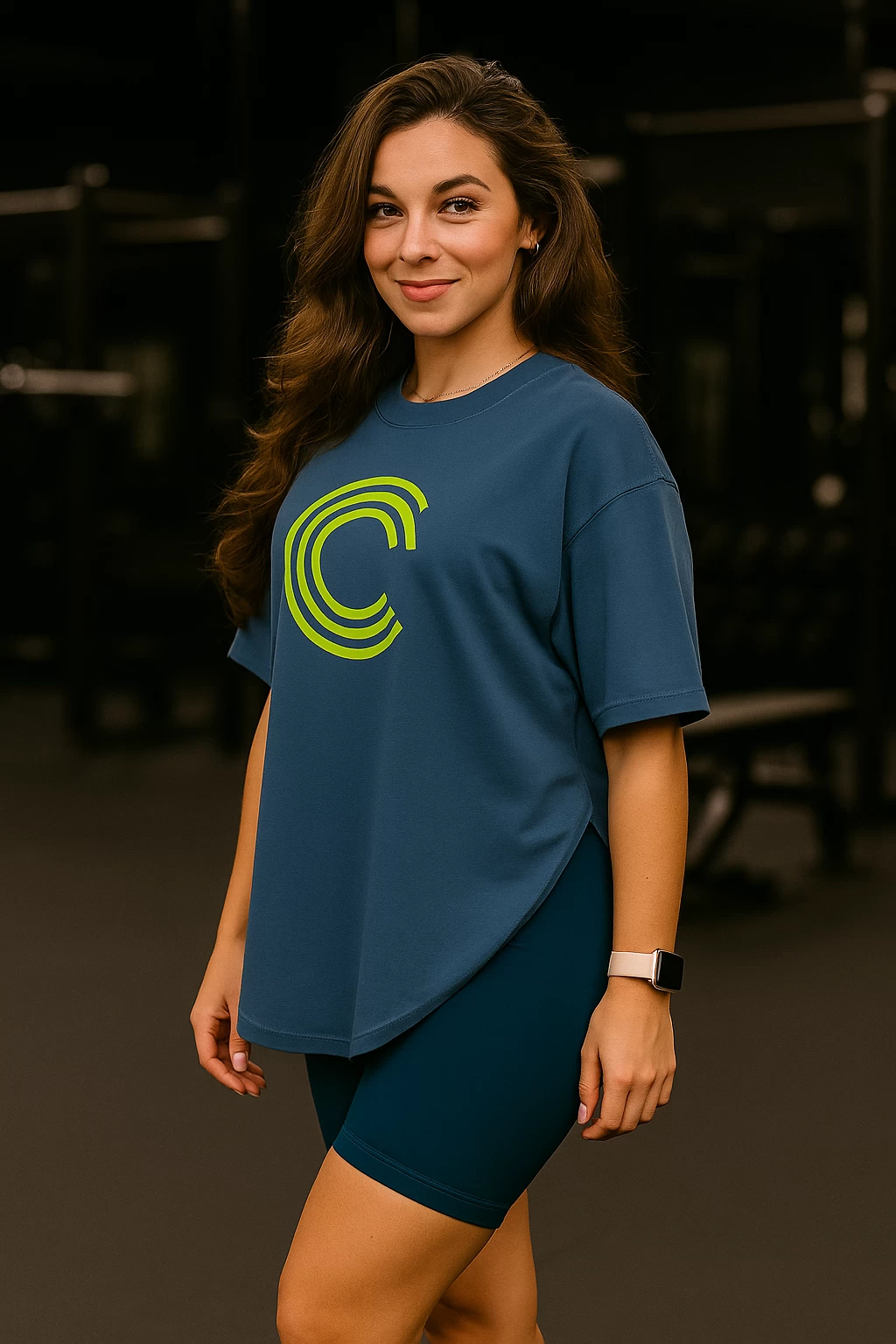 Camiseta corpo dez feminina over size 4